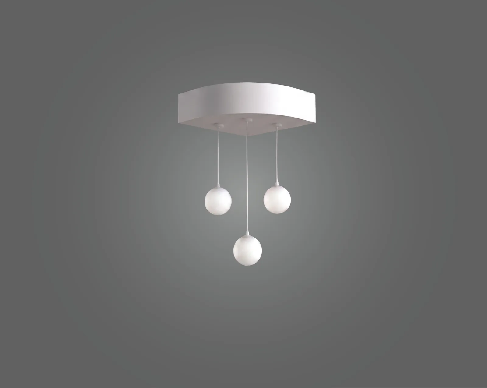 Circular Hanging Corner Light