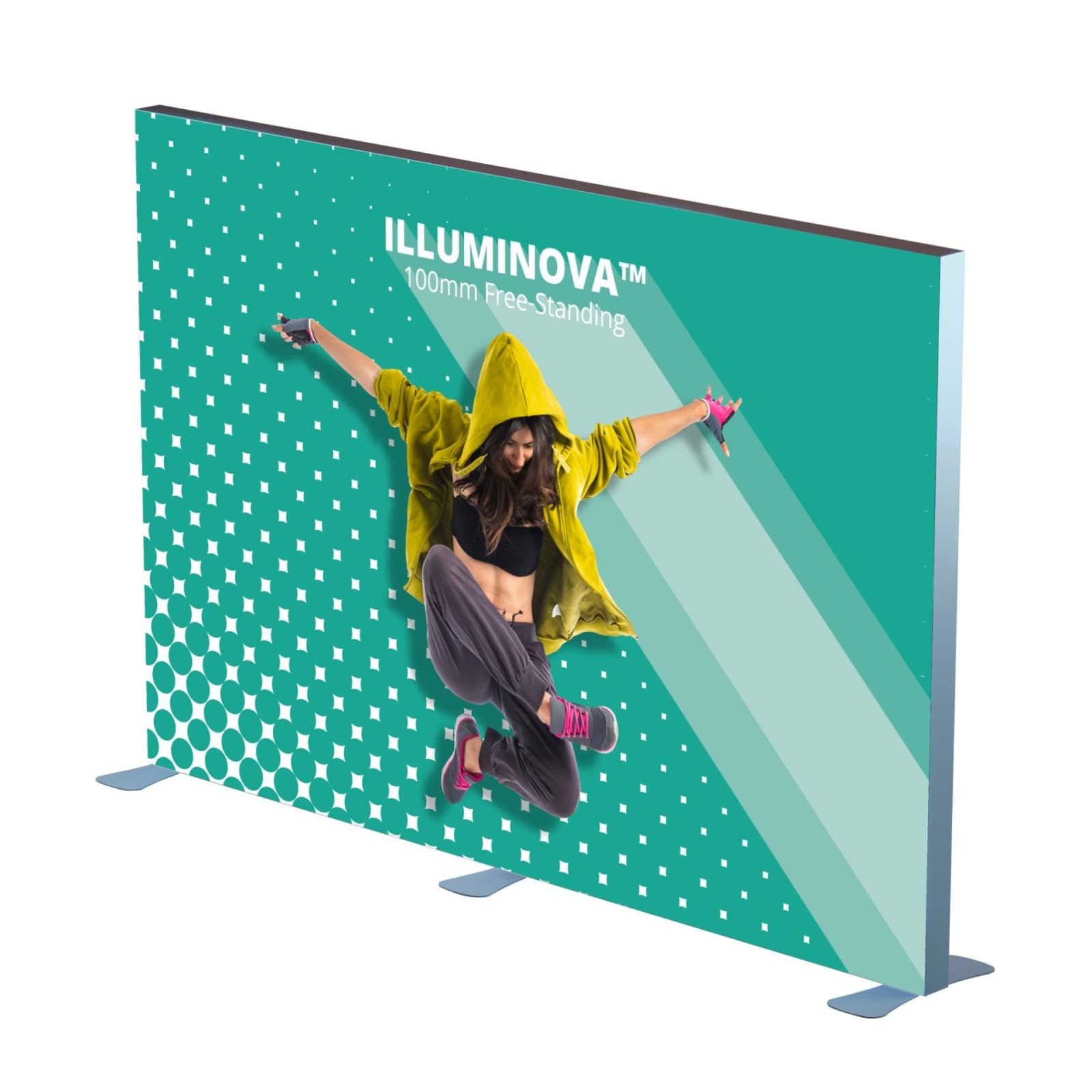 Illuminova 100mm Free-standing Lightbox