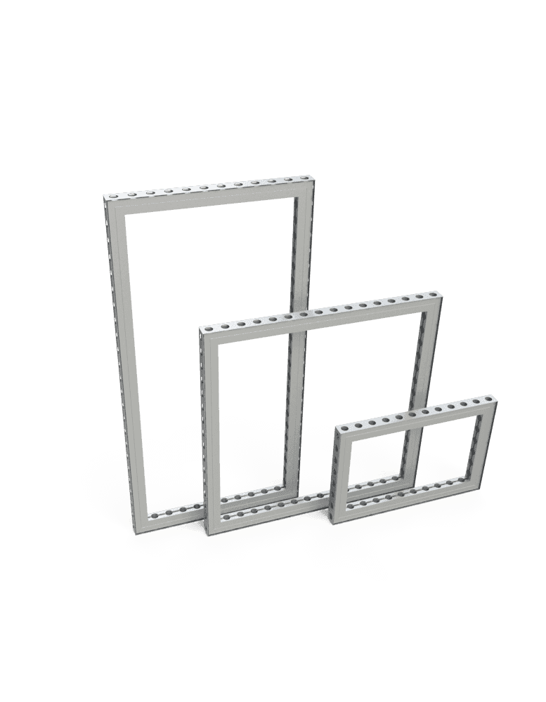 Available frame sizes