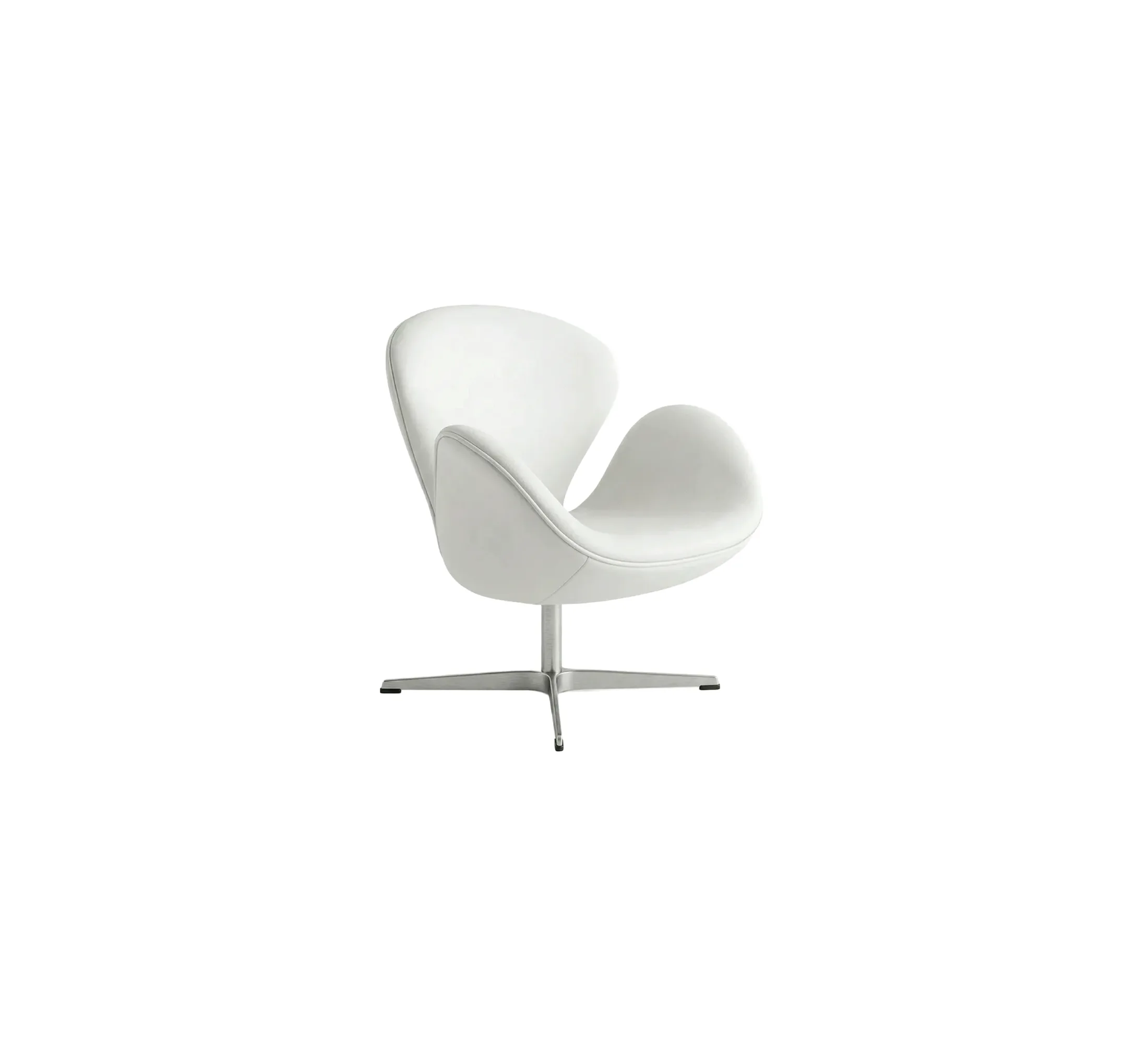 Swan Chair Swivel White