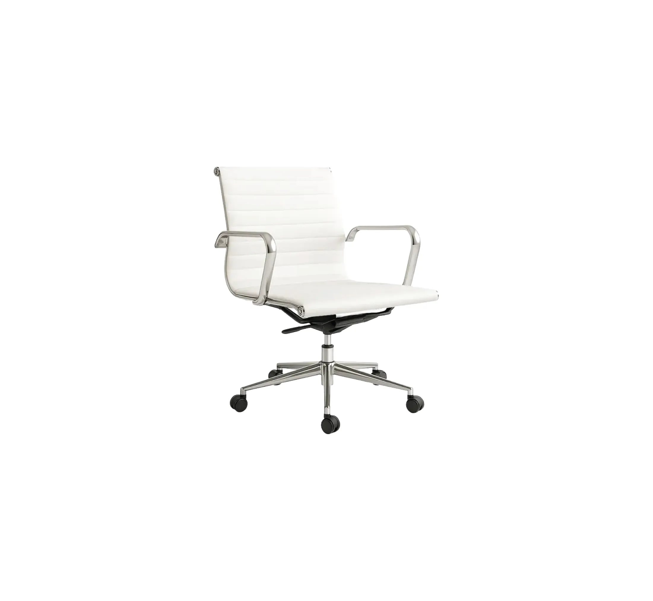 Swivel Office Chair White